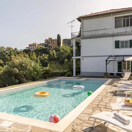Near Cinque Terre - Mountain Farmhouse With Pool Tivegna